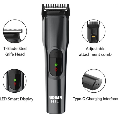 Picture of HTC AT-519 Lithium battery home use hair trimmer Indicator light powerful hair cutting machine