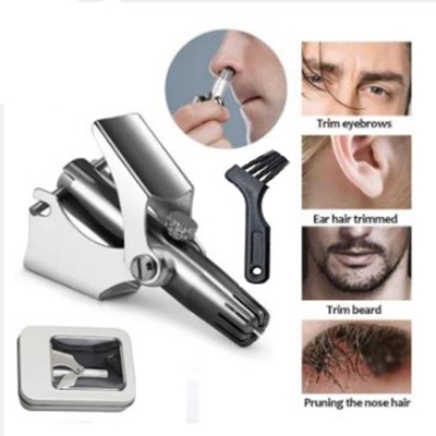 Picture of Nose hair trimmer for men and Women Nose Manual Trimmer Mini Nose Trimmer