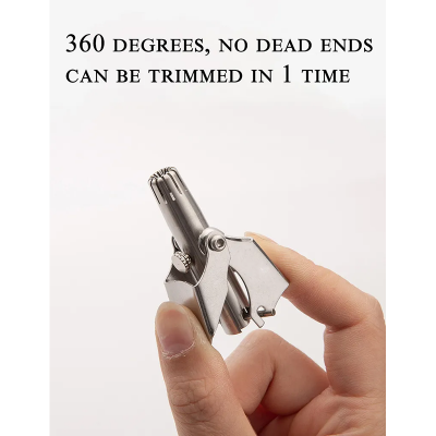Picture of Nose hair trimmer for men and Women Nose Manual Trimmer Mini Nose Trimmer