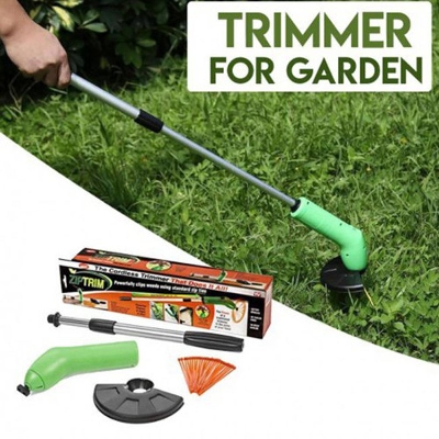 Picture of Zip Trim Cordless Trimmer & Edger Garden Decoration Tool Portable Trimmer For Garden Gardening Weed Cutter Cordless Mower Trimmer Multicolor 
