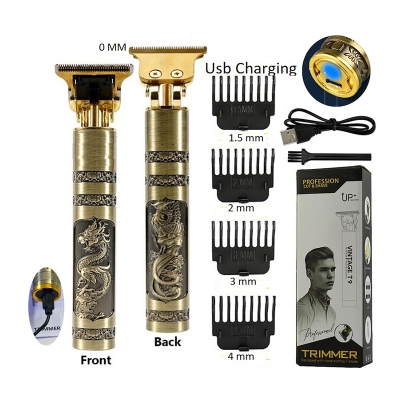 Picture of T9 Vintage USB C Type cable with  metal body Trimmer For Men and Women