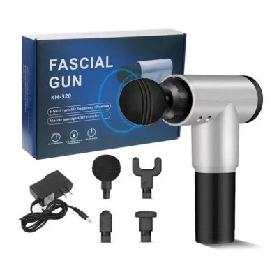 Picture of Body massage gun Vibration Body muscle massager Fascial Gun.