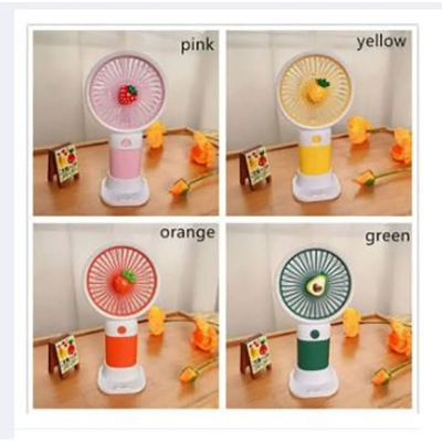 Picture of Portable Mini Fan USB Rechargeable Fan Handheld Portable Fan Cooling Fan Cute Cooling Face Fan