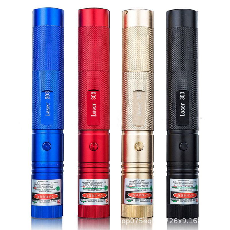Picture of USB-Rechargeable-Wireless-Long-Range (20 Miles) High-Beam-Super-Bright-Green-Laser-Pointer-303 -Multicolor
