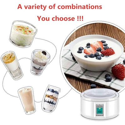 Picture of Automatic Yogurt (Doi) Maker Green & Pink ( 1.5 Litre )