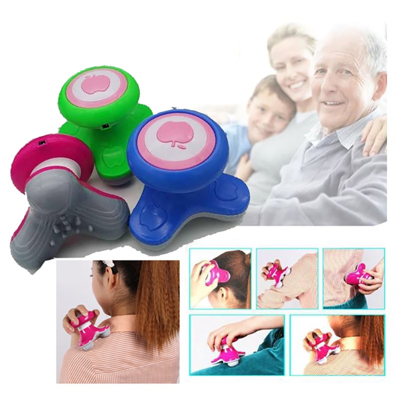 Picture of XINYAN  Vibrating Massagers Mini USB Battery Full Body Massage Wave Vibrating Electric Handled Massager - Multicolor