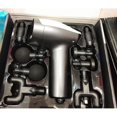 Picture of BLUE IDEA BLD 922 Dual Head Electric Massager with Infrared Heat - Full Body Handheld Deep Tissue Massage for Muscle Pain Relief