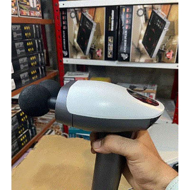Picture of BLUE IDEA BLD 922 Dual Head Electric Massager with Infrared Heat - Full Body Handheld Deep Tissue Massage for Muscle Pain Relief
