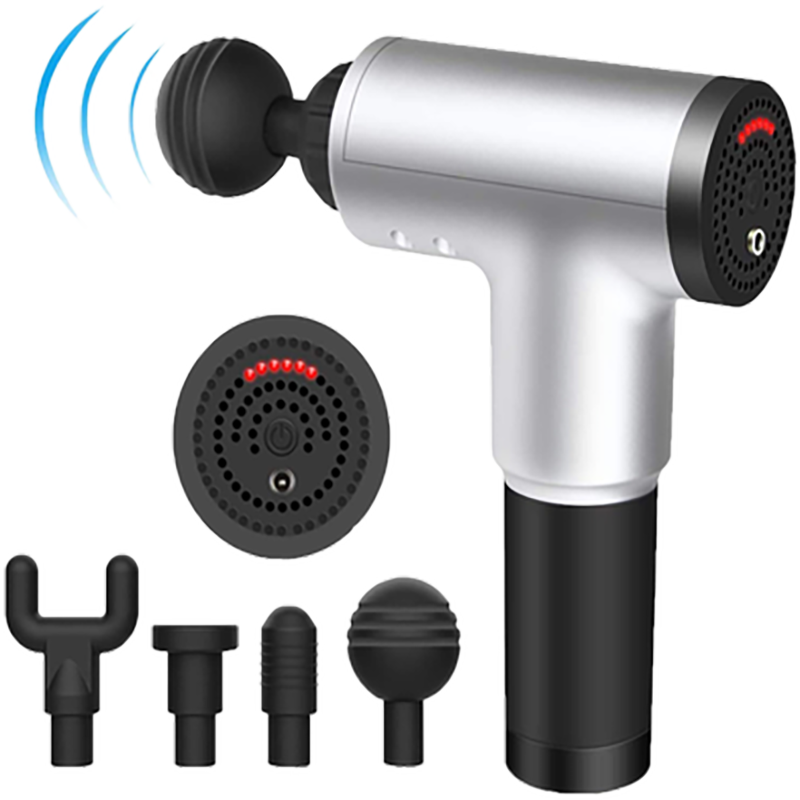 Picture of Body massage gun Vibration Body muscle massager Fascial Gun.
