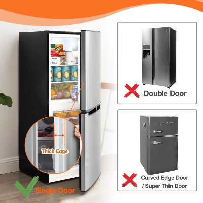 Picture of Child Safety Locks Home Refrigerator Lock for Kids Security Protection Baby Anti-Pinch Hand Refrigerators Door Dedicated Buckles