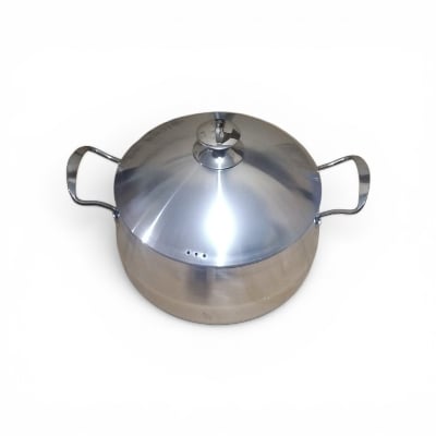 Picture of kiam classic belle shape saucepan non ib 18 cm-SILVER