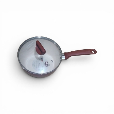 Picture of kiam ceramic milk pan Inducation bottom 18 cm-RED