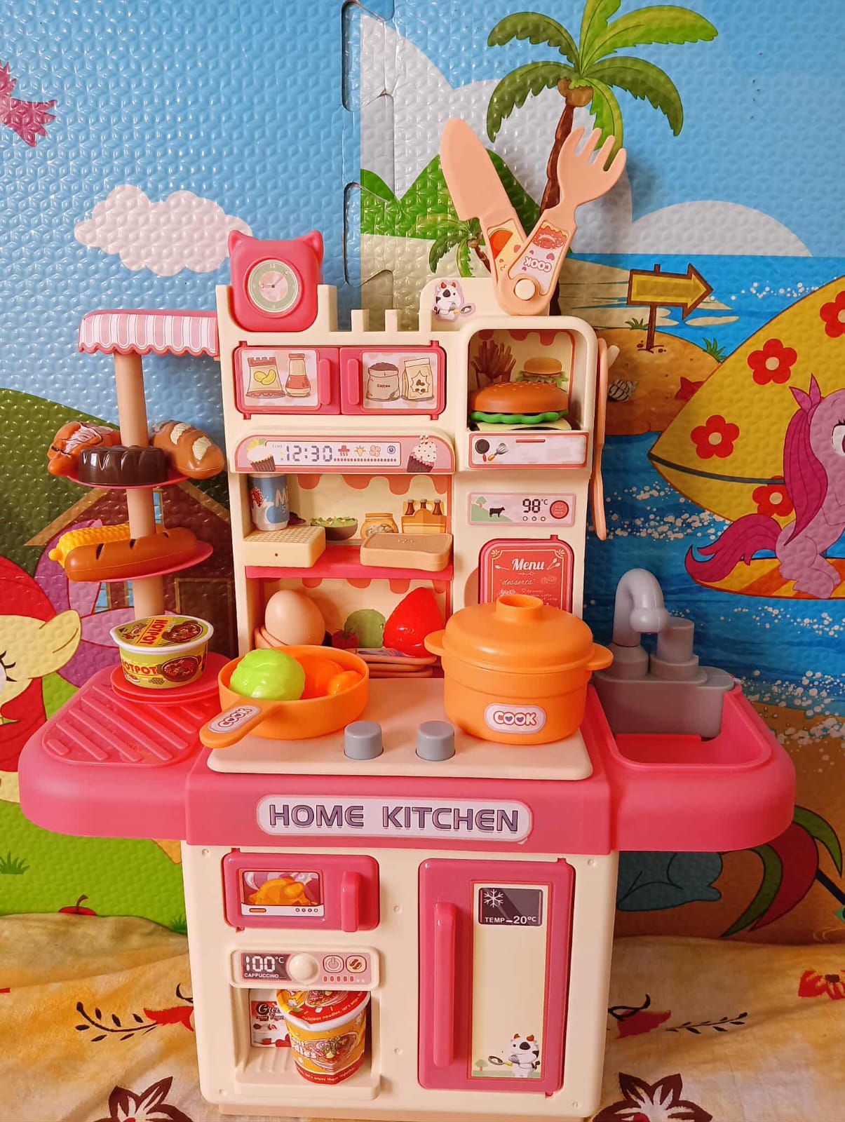 Picture of DIY Kitchen Playset (Baby Kitchen Set Toys) Multicolor