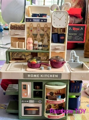 Picture of DIY Dream Kitchen Set For Kids (Kitchen Set Toys) Multicolor