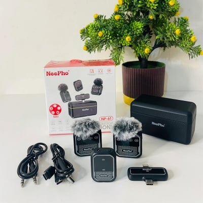 Picture of Neepho NP-61 Wireless Microphone For Type-C, iPhone & Camera