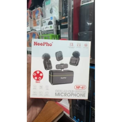 Picture of Neepho NP-61 Wireless Microphone For Type-C, iPhone & Camera