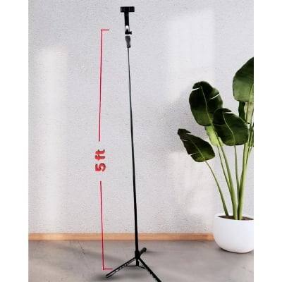 Picture of K28 360 Degree Rotation Selfie Stick Tripod – 5 foot – Black