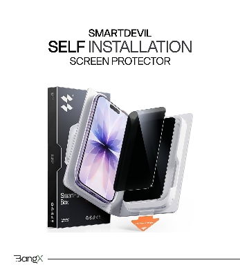 Picture of SmartDevil Self Installation Screen Protector - Transparent
