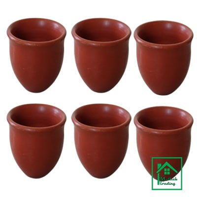 Picture of Tea cup Matka tea cup set, Clay Matka Tea cup set, Matka Tea & Coffee Cups Handmade Ceramic Terracotta Clay Tea Cup, matka chair cups tea and coffeeshop