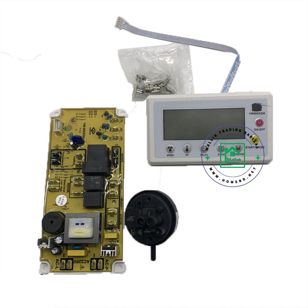 Washing Machine Control Board PCB YM800, Front Loading. Universal PCB controller. Fully Automatic.