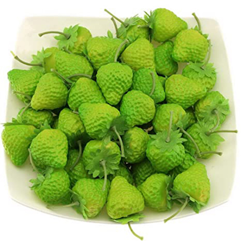 Picture of Green Strawberry Seed Fruit Seeds Inherit the Super Strawberry Garden Seed-50 Peace Seeds