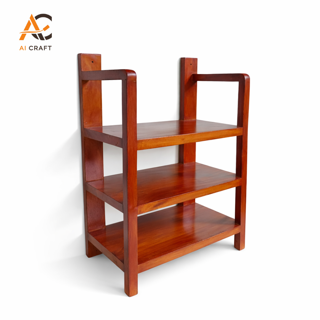 Picture of Wooden Wall Mounted Rauter, Onu, Mini UPS Stand - 3 Layer