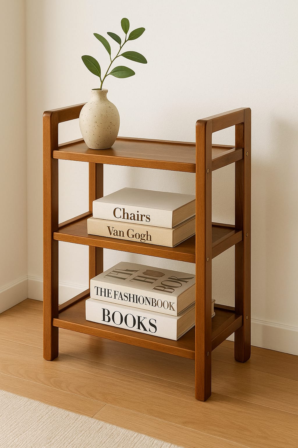 Picture of Meheguni Harmony Rack – Premium Meheguni Wood Rack for Books, Décor & More