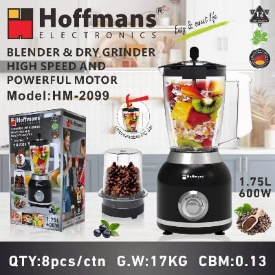 Picture of Hoffmans HM-2099 Blender & Dry Grinder
