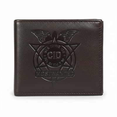 Picture of Chocolate colour CID Wallet Money Bag