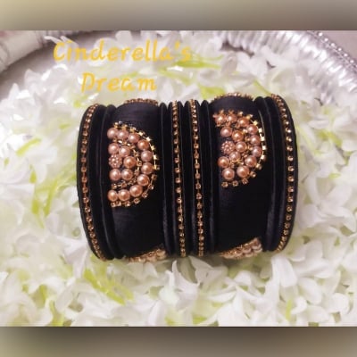 Picture of ndian Kundun Work Churi-Black 28 size