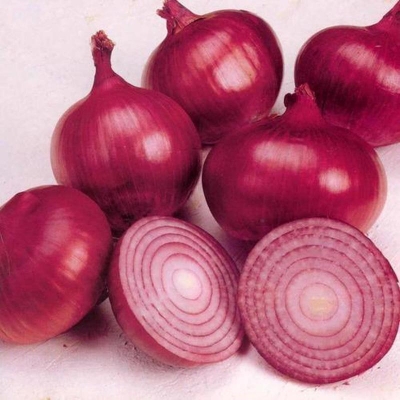 Picture of 100 Pcs Red Onion Seeds - 100 Pcs Seeds (Imported Global Seeds )