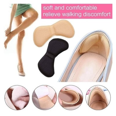 Picture of 2Pcs Shoe Heel Grip Pad Heel Protector Cushion Anti-Slip Heel Pad for Shoes Comfortable Soft Heel Protection Inserts for Men and Women