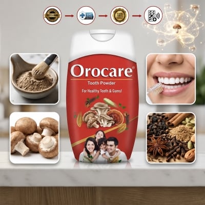 Picture of Oro Care Mashrum Tooth Powder