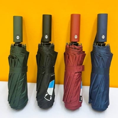 Picture of BMW Motorsport Auto Open Close Umbrella 12 Ribs Windproof Folding Umbrella Waterproof Double Layer Travel Umbrella