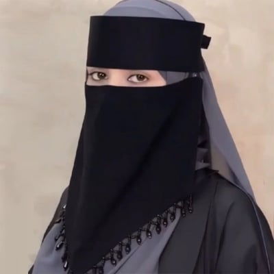 Picture of Karchupi v shape niqab, Muslim hijab