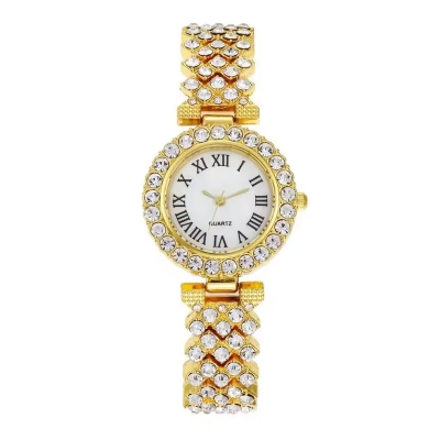 Picture of Casual Ladies Quartz Wrist Watch Bracelet Set 6PCS Set Women Watch Clock Roman Dial Luxury Brand Design Women Montre Femme Reloj