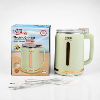 Picture of KES Prestige Electric Grinder 1.0L KS-2026 2050W Wet & Dry Spice Grinder Stainless Steel Multi Purpose Grinding Machine