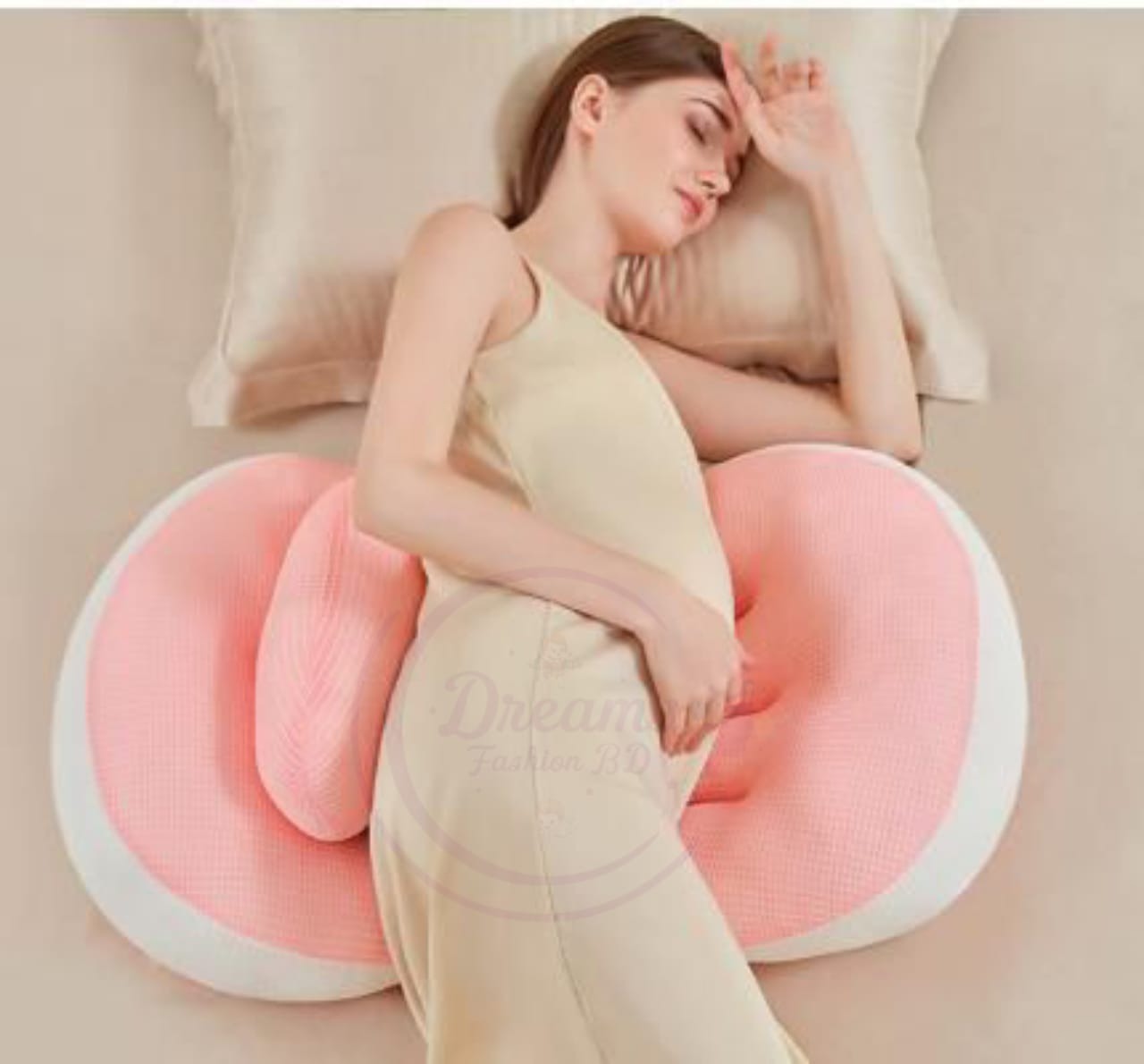 Picture of China Imported Pregnancy Pillow Belly Support (Hot Pink)