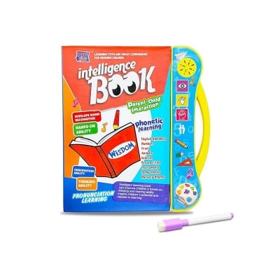 Picture of Interactive Intelligence Book l Learning Book for Kids – Sound & Phonics Education Toy with Pen | Early Educational Activity Book for Toddlers-153152
