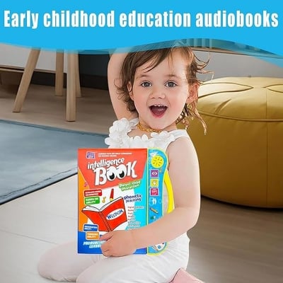 Picture of Interactive Intelligence Book l Learning Book for Kids – Sound & Phonics Education Toy with Pen | Early Educational Activity Book for Toddlers-153152