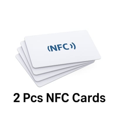 Picture of NTAG215 NFC Tag Card Set – White Blank PVC (504 Bytes) - White