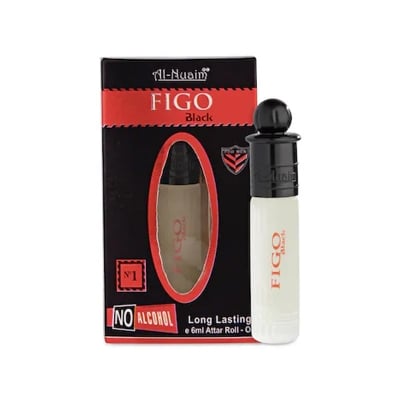 Picture of Al Nuaim Figo Black Floral Attar (Natural) - Black