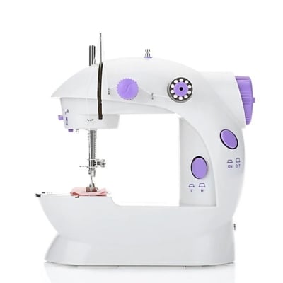 Picture of Mini Sewing Machine 2-Speed Double Thread(C), Automatic Grade: Automatic - White