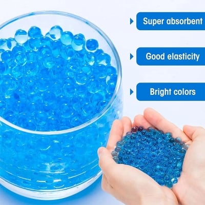 Picture of Gel Blaster Ammo / Soft-Gel Balls 2000 pieces 1paket  - blue - Blue