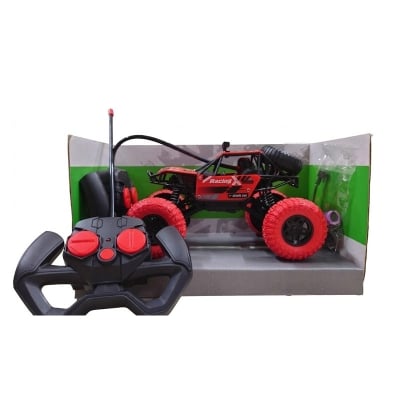Picture of R/C CAR Jeep radio-controlled [ Jeep-trial ] battery operated - Red