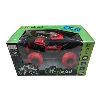 Picture of Remote Control Car Toy Stunt RC Off Road High Speed Kids Car Rechargeable Car - Red