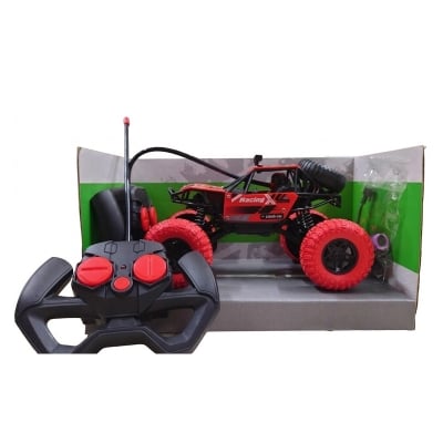 Picture of Remote Control Car Toy Stunt RC Off Road High Speed Kids Car Rechargeable - Red