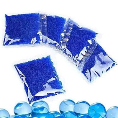 Picture of 5 Packet Gel Blaster Ammo — Shoots Eco-Friendly Water Gellets with Electric for Fun and Outdoor Activities Water Beads Gel Ball - Blue