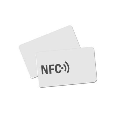 Picture of 1Pcs NFC Cards White Blank NTAG216 PVC Tags 504 Bytes - White