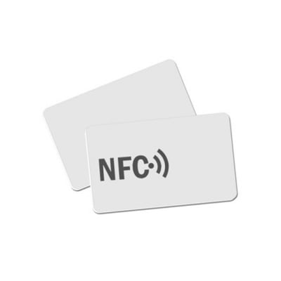 Picture of NFC Card and Punch & Thin Card - White